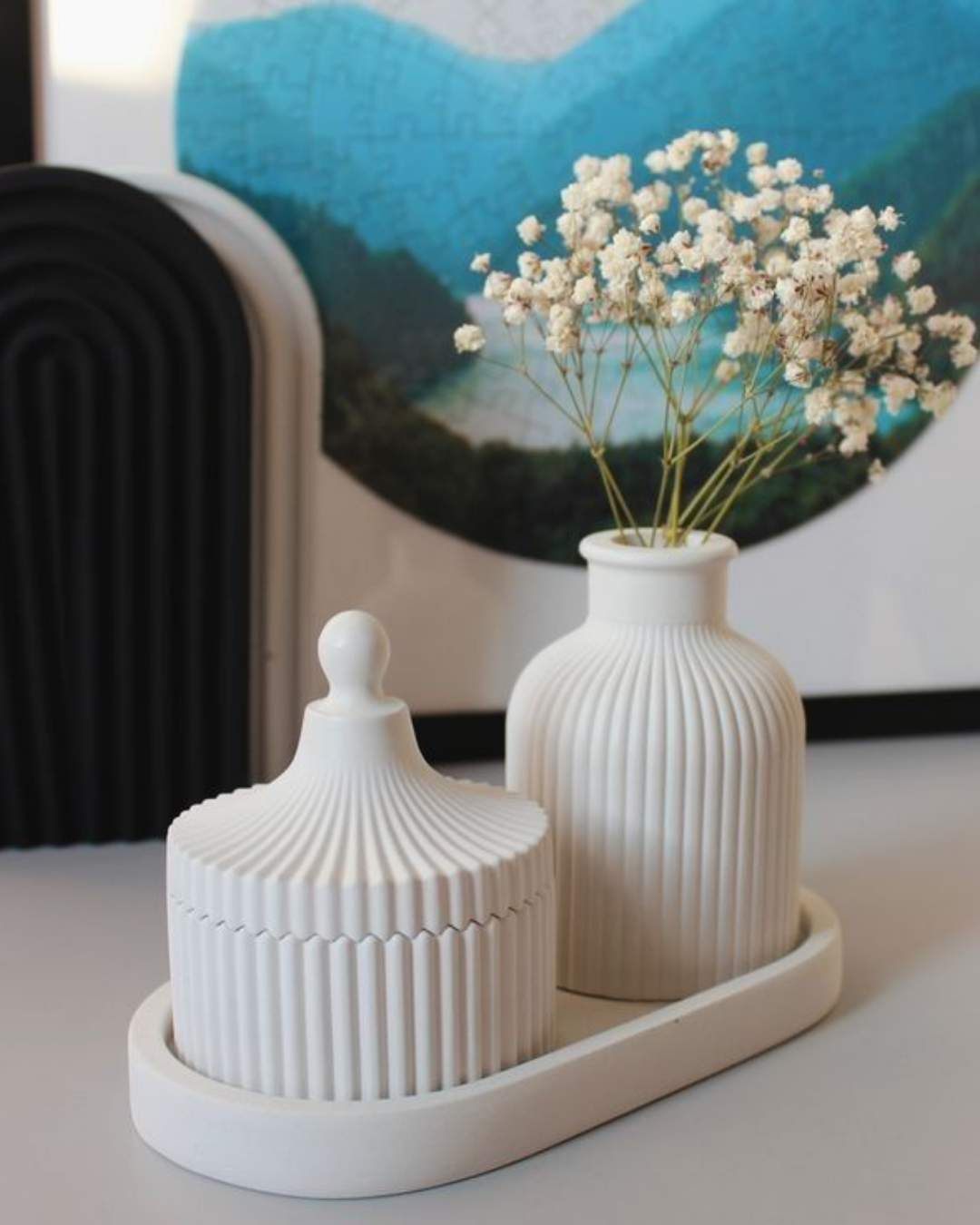 White Vase Set (Limited Edition)
