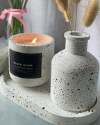 Black Oudh Candle Jar