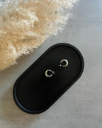 Black Oval Tray