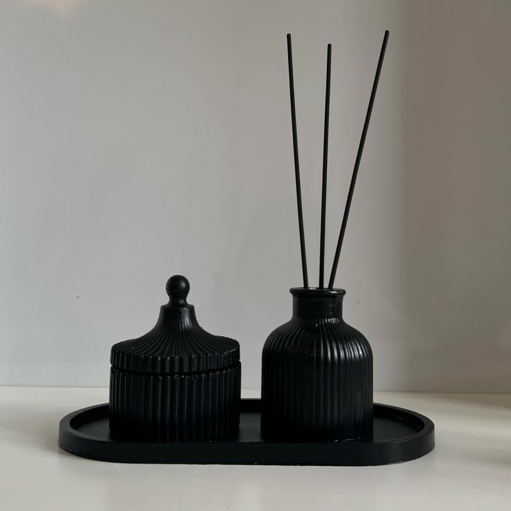 Black Vase Set (Limited Edition)