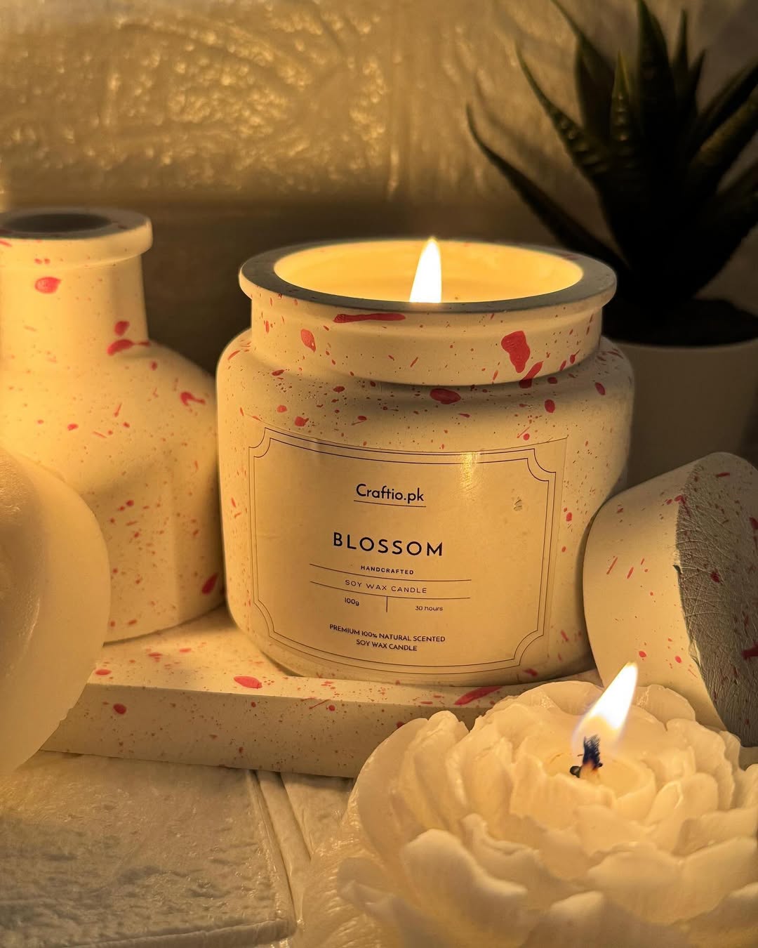 Blossom Soy Wax Candle