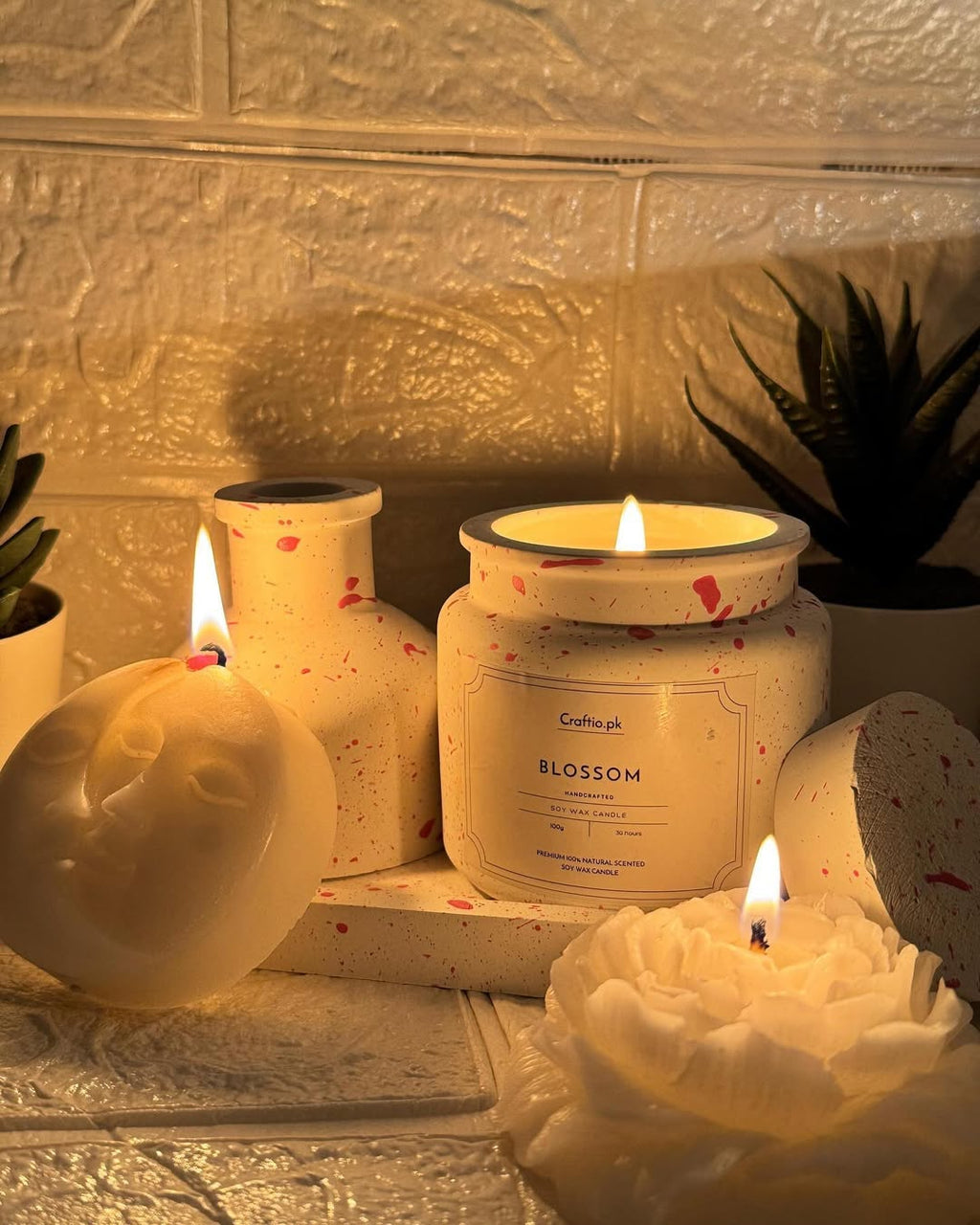 Blossom Soy Wax Candle