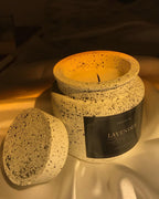 Lavender Candle Jar Set