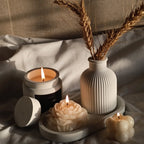 Lavender Candle Jar Set