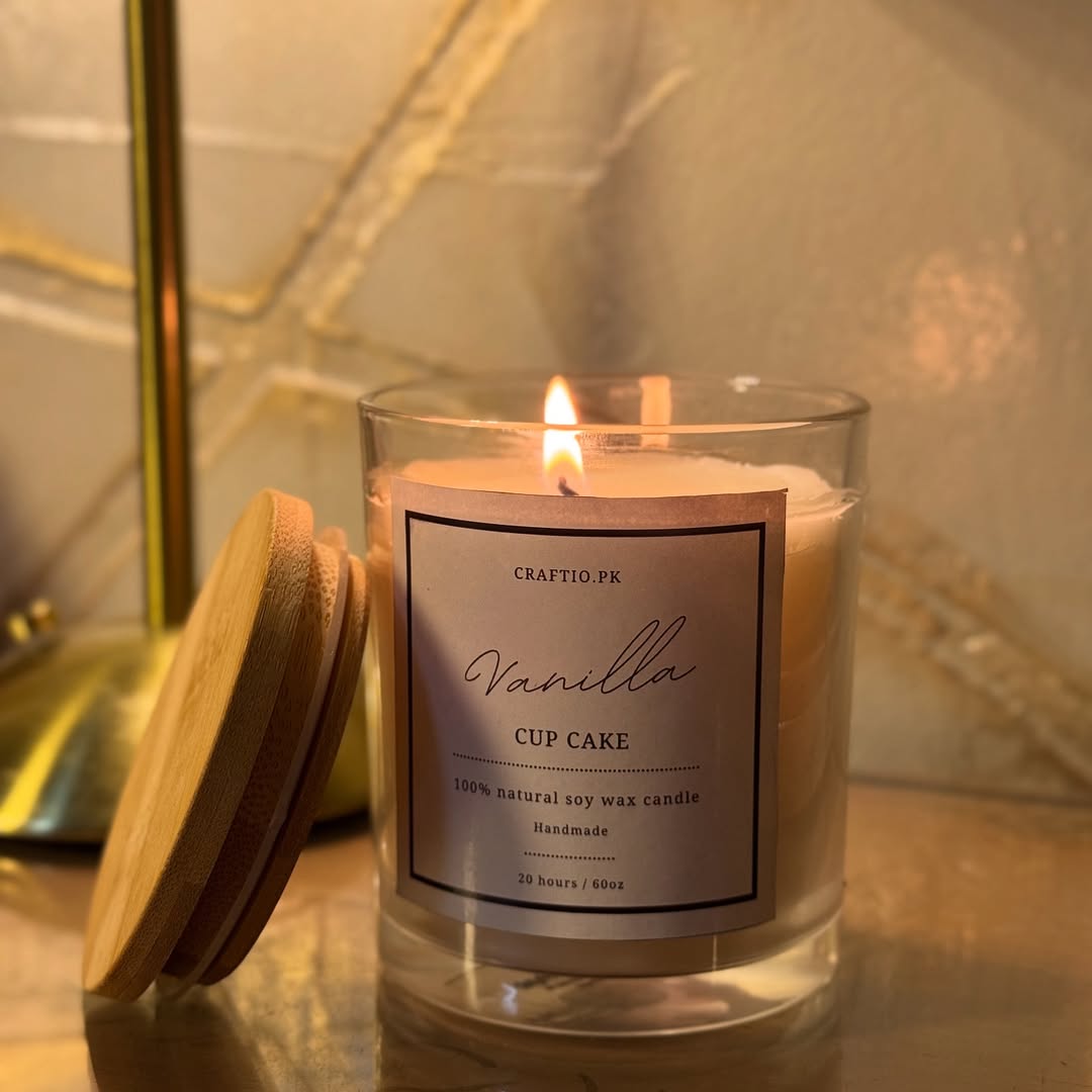Vanilla Cupcake Candle