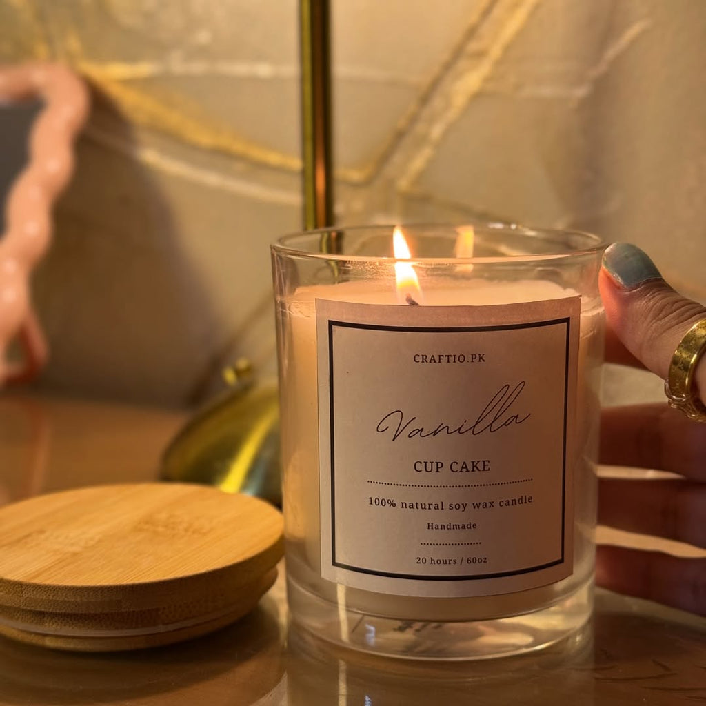 Vanilla Cupcake Candle