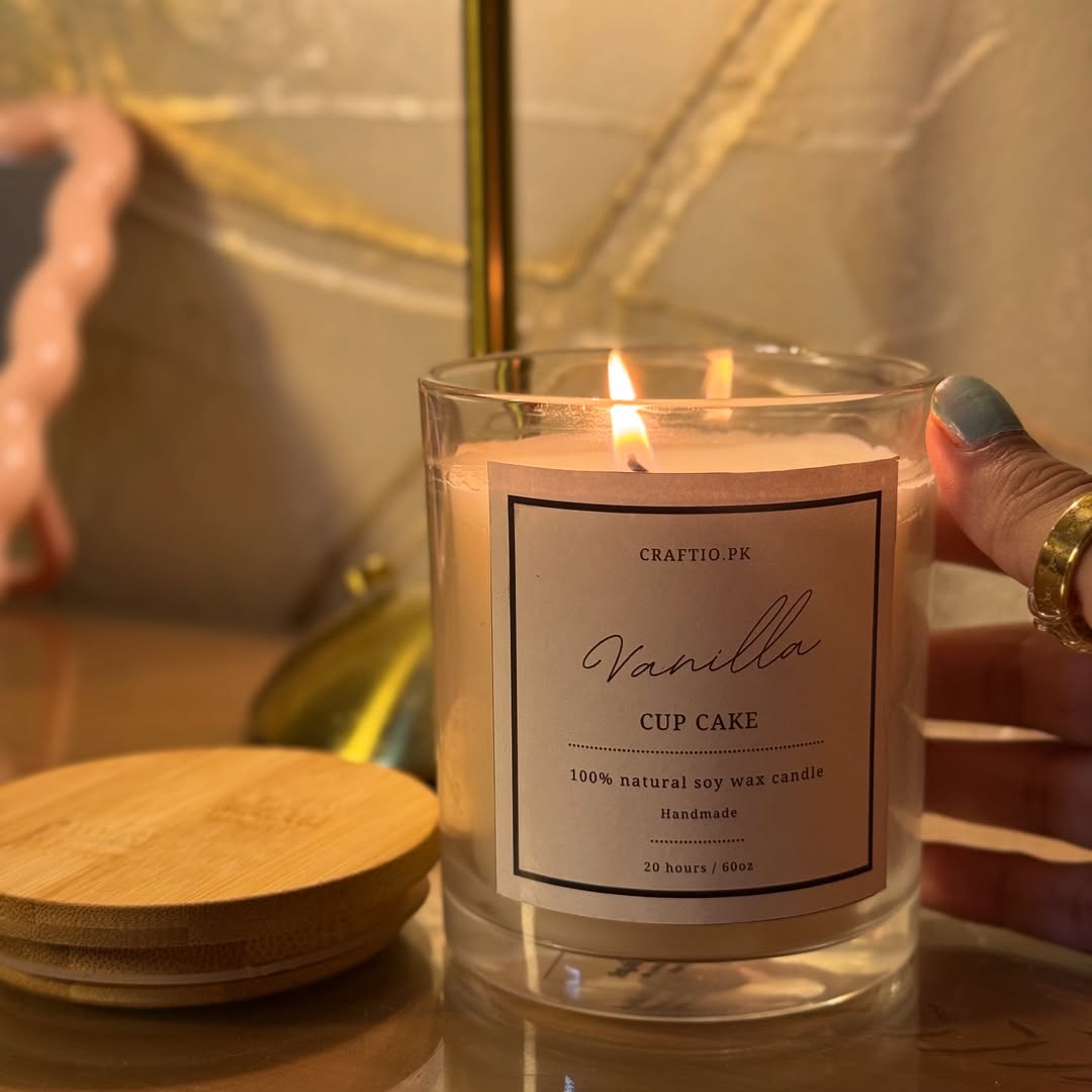 Vanilla Cupcake Candle