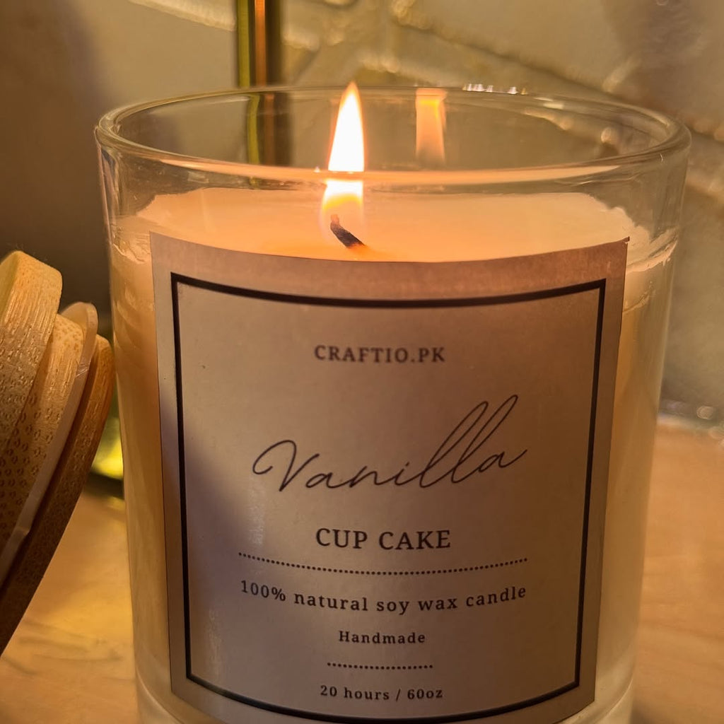 Vanilla Cupcake Candle
