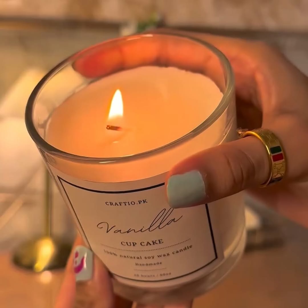Vanilla Cupcake Candle