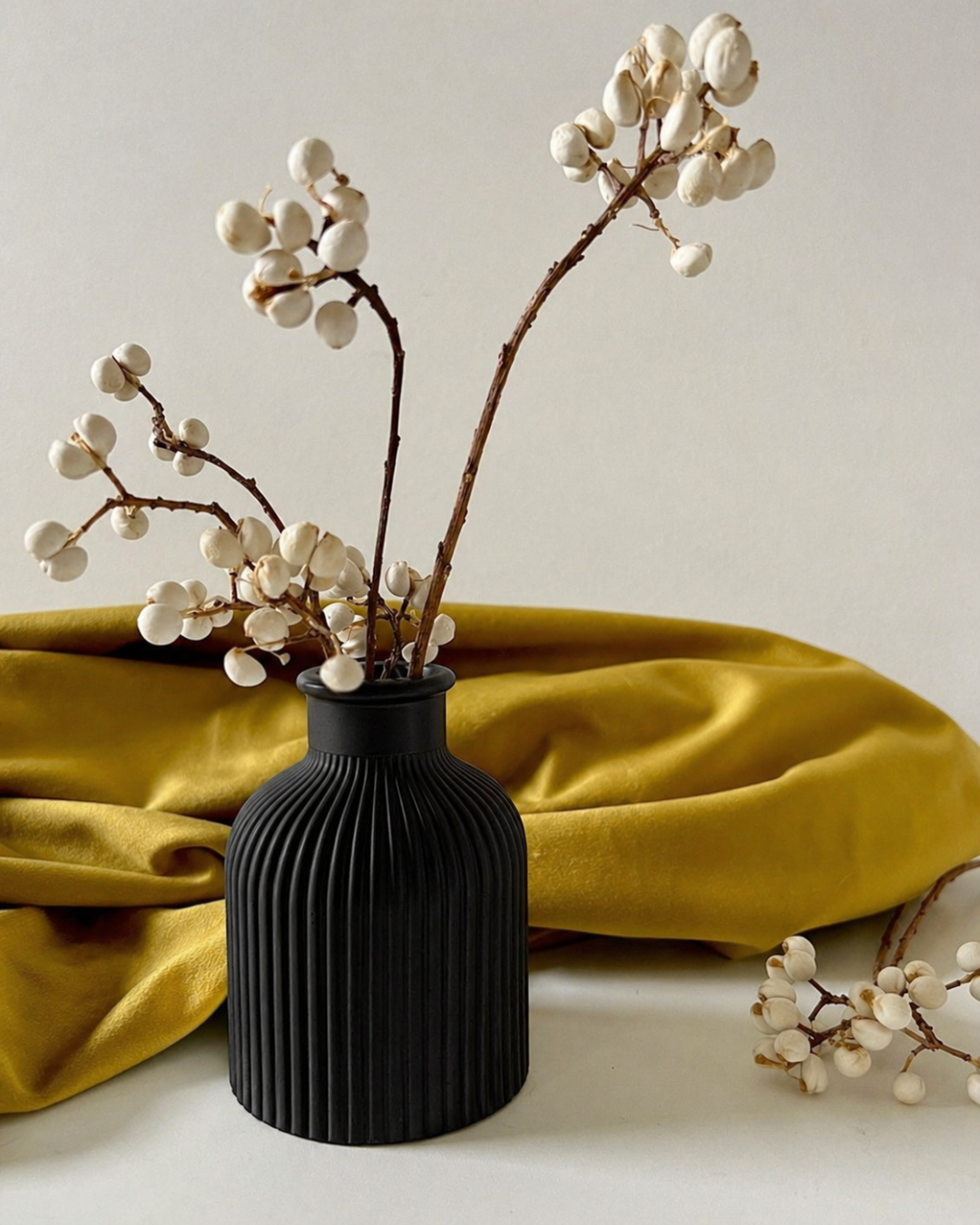 Minimalist Beige Ceramic Vase