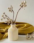 Minimalist Beige Ceramic Vase
