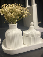 White Vase Set (Limited Edition)